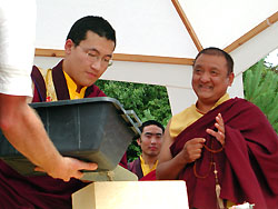 Gyalwa Karmapa and Shamar Rinpoche