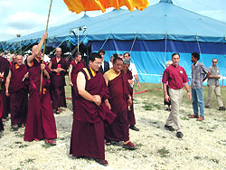 Gyalwa Karmapa and Shamar Rinpoche